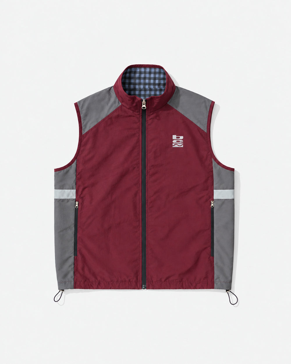 Bene Reversible Gilet (Maroon)