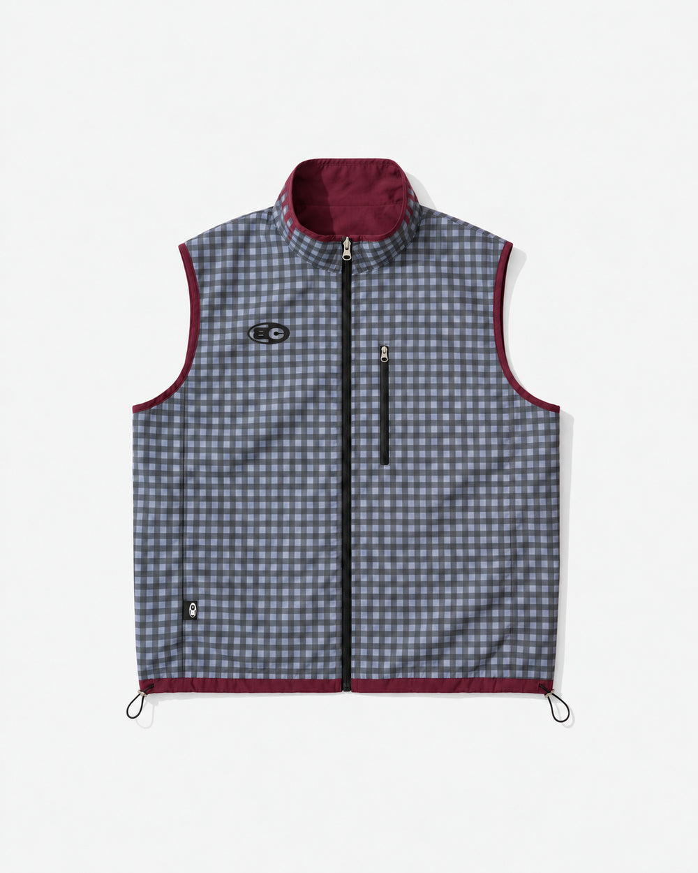 Bene Reversible Gilet (Maroon)