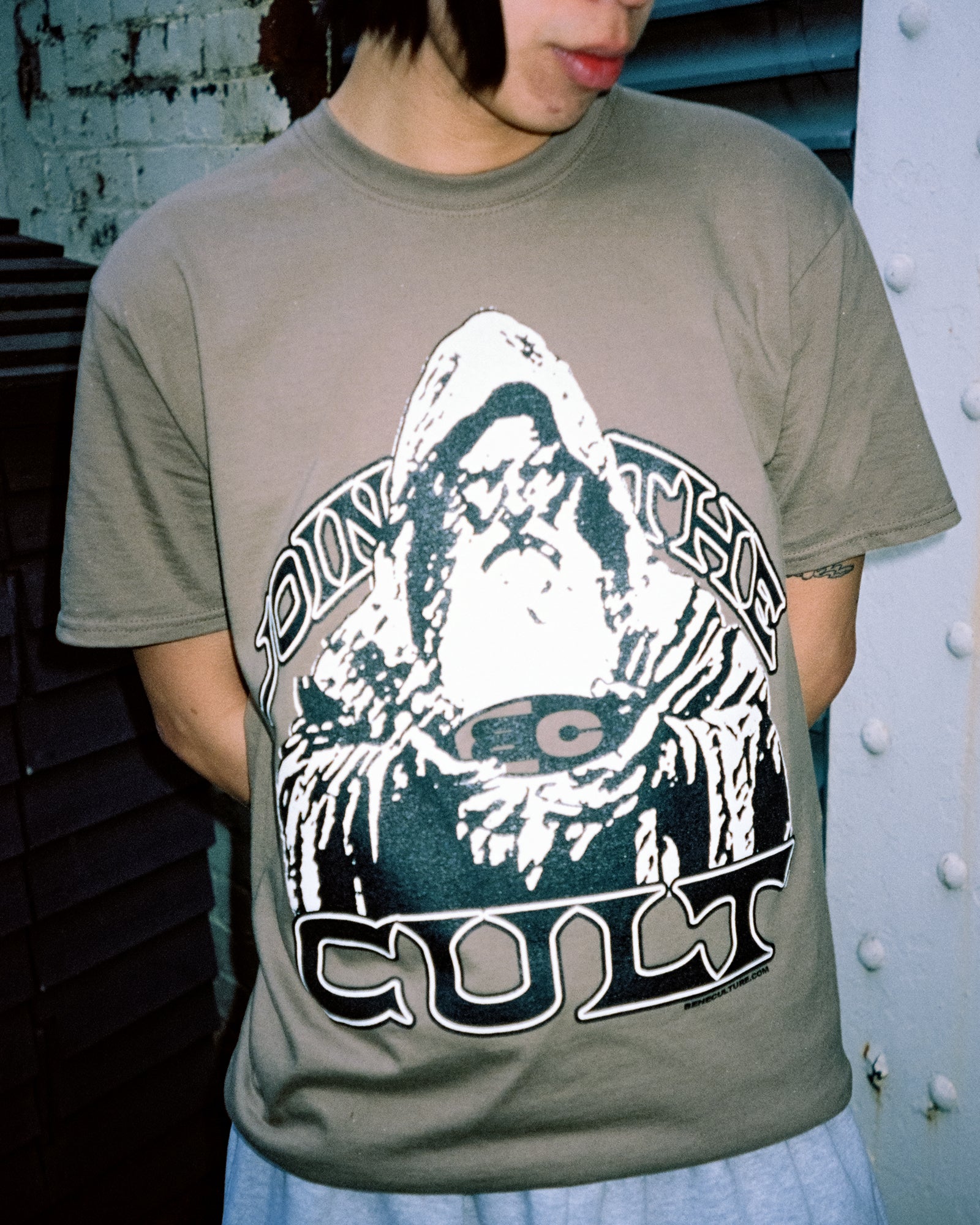 Join the Cult T-Shirt (Brown)
