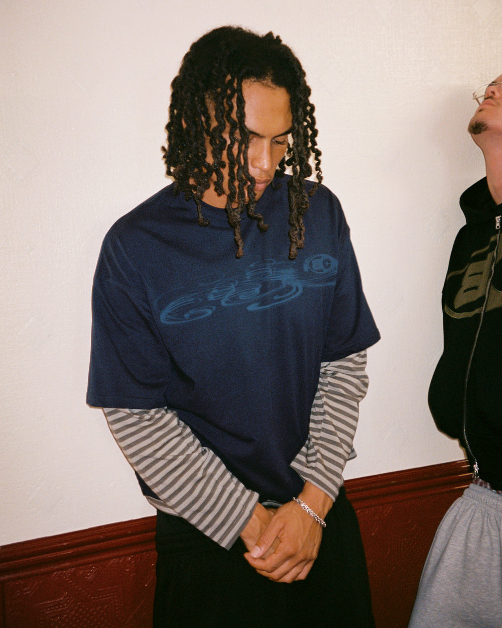 Memories Long Sleeve T-Shirt (Navy)