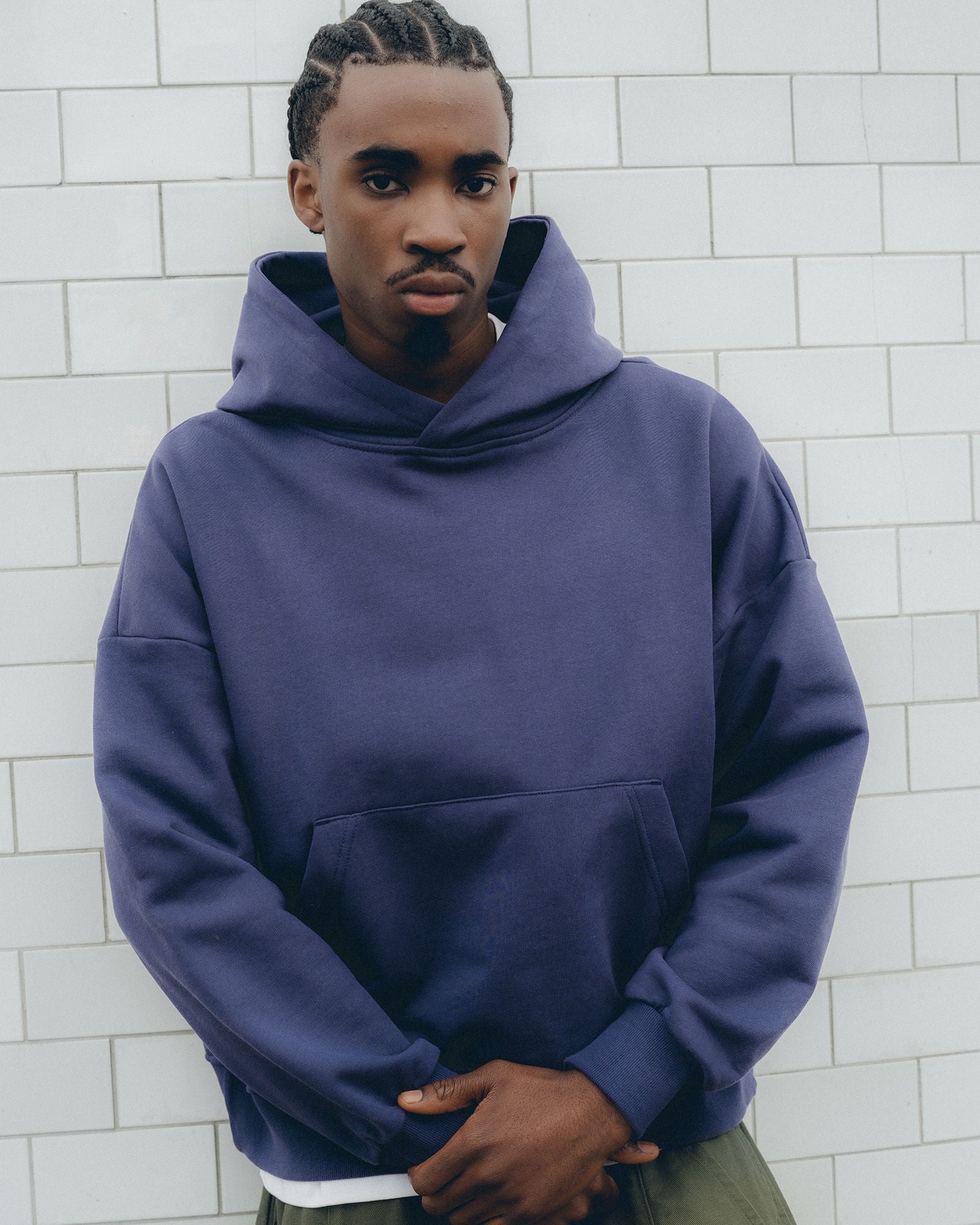 Base Hoodie (Purple/Navy)