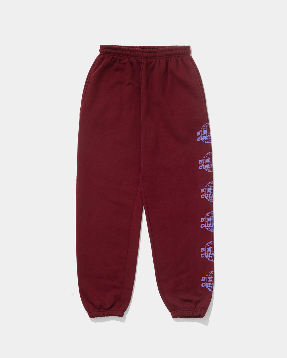 Worldwide Joggers (Maroon)