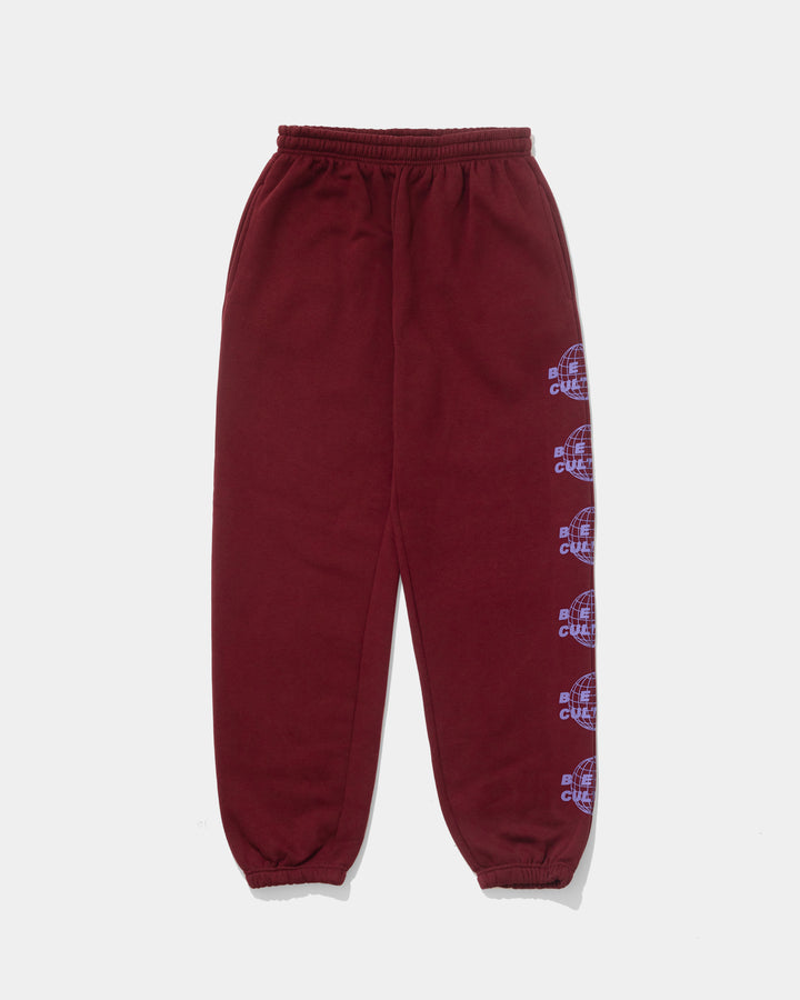 Worldwide Joggers (Maroon)