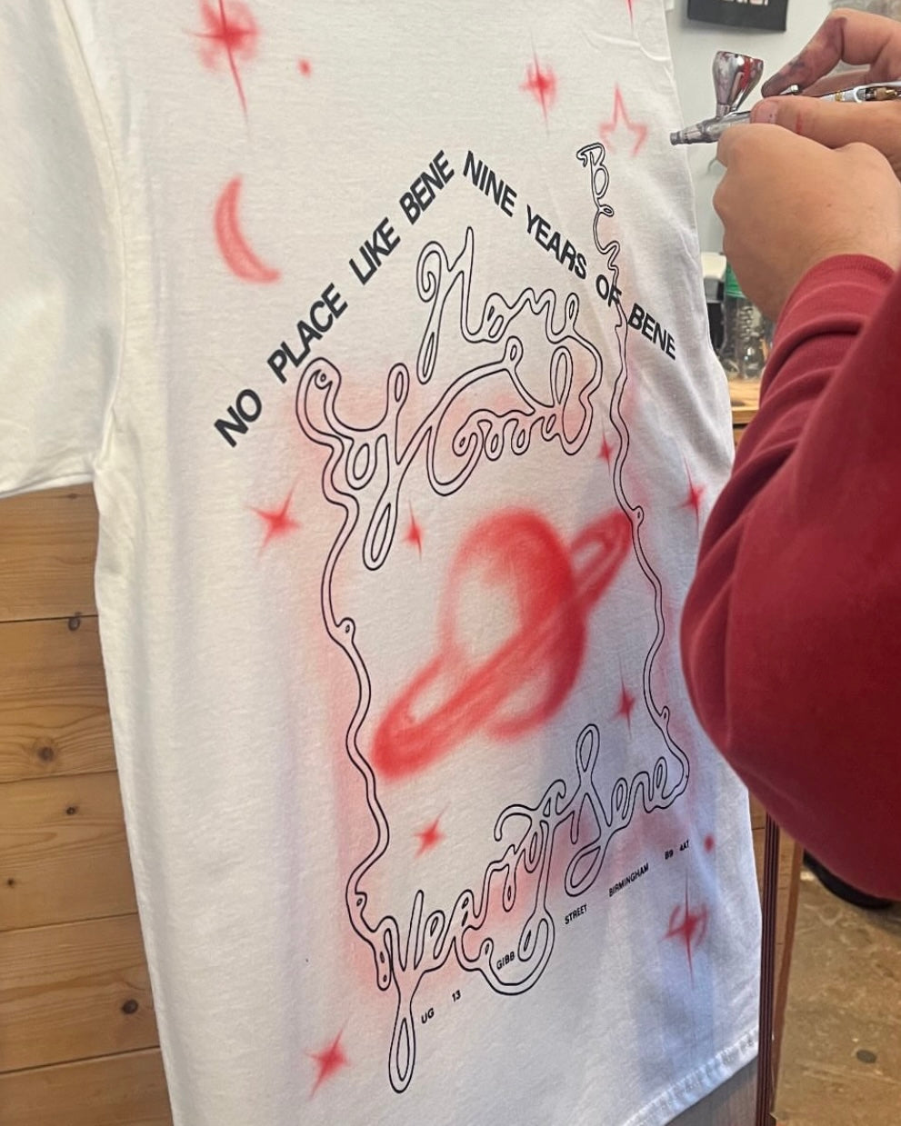 CUSTOM AIRBRUSH 9 YEAR T-SHIRT